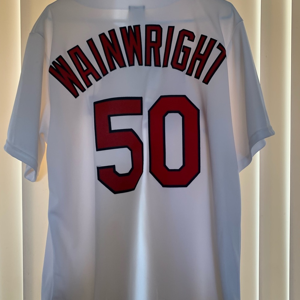 St. Louis cardinal wainwright jersey brand new with tags size large
